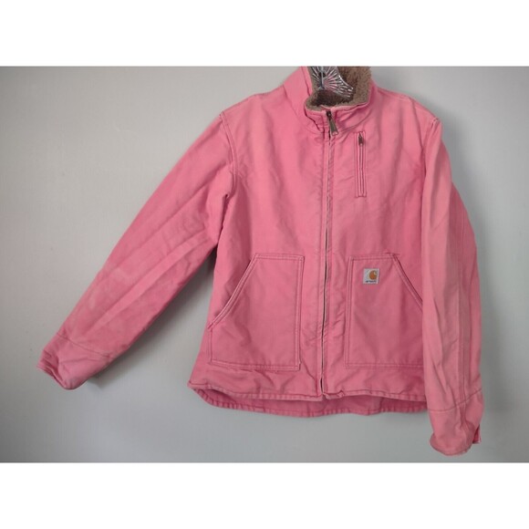 Carhartt Jackets & Blazers - Carhartt Women's Small Sherpa Lined Heavy Workwear Jacket Coat RN#14806 Vintage